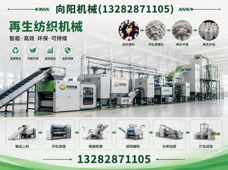双鸭山再生纺织机械展示图